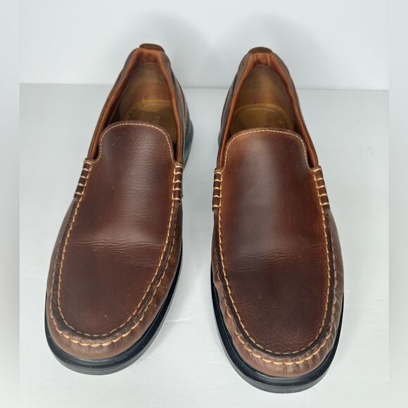 Cole Haan Grand OS Brown Leather Loafers Men 111.5 - Picture 2 of 7
